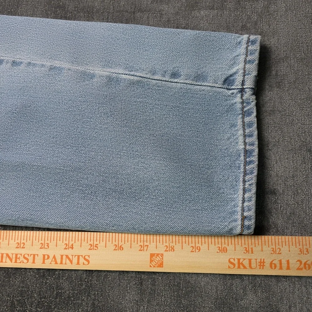 Vtg Y2K Levis 550 Jeans Mens 36x32 Fit 33x31 Relaxed Light Wash Skater Hip Hop